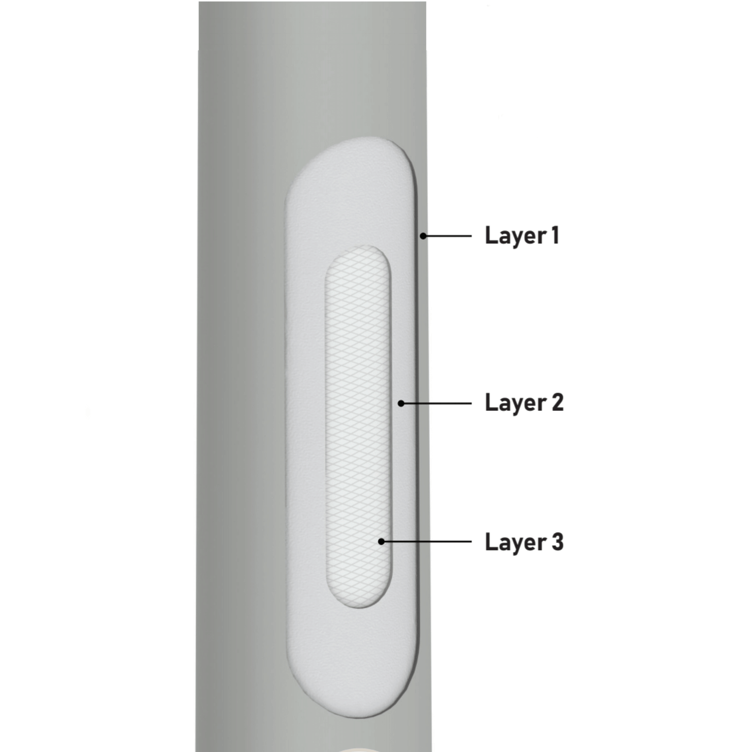 Fiberglass light pole UV Protection